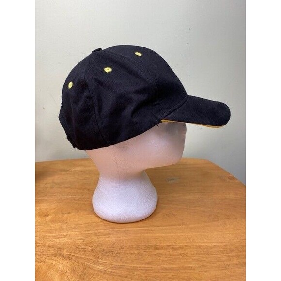 Nuts.com Hat Adult Adjustable Strapback Black Embroidered Logo Baseball Cap - Picture 8 of 10